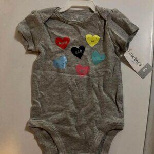 Heart Graphic Onesie